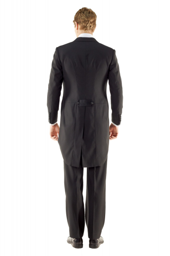 Mens tailored straight edged high gorge suit | Mens Suits