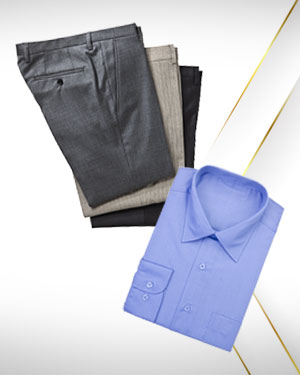 Dress Pants from our Exclusive Collection and Get 1 FREE Shirt Exclusive collection.