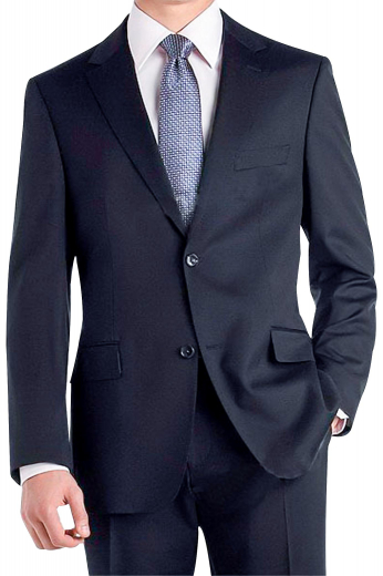 Men's Midnight Blue Business Suit | Tailored Suits