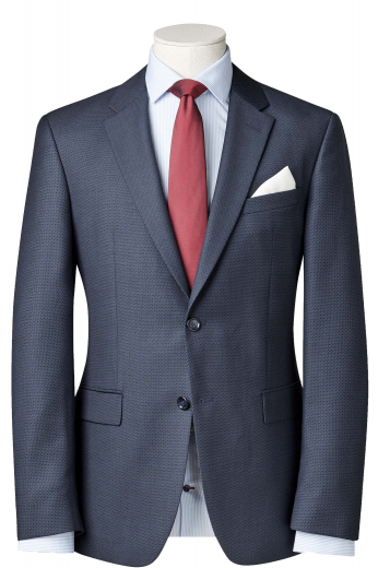 This mens custom made dark grey merino wool blazer is an ideal office wear that you can wear to interviews, corporate events, and board meetings. With 2 stunning 3-inch-wide notch lapels adorned with 1 boutonniere on the left lapel, this mens made to order slim fit dark grey blazer also has 1 upper welt pocket and 2 lower flapped pockets, added for comfort. You can buy this mens bespoke merino wool blazer at My Custom Tailor at affordable rates. 