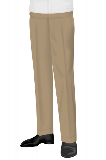 Style no.16262 - With a full cut pleat design, these men's vintage suit pants are fashionably made with a standard two-point button and hook closure, a flat front, front slash pockets and so much more. These men's classic suit pants are a great wardrobe staple for any sophisticated man.